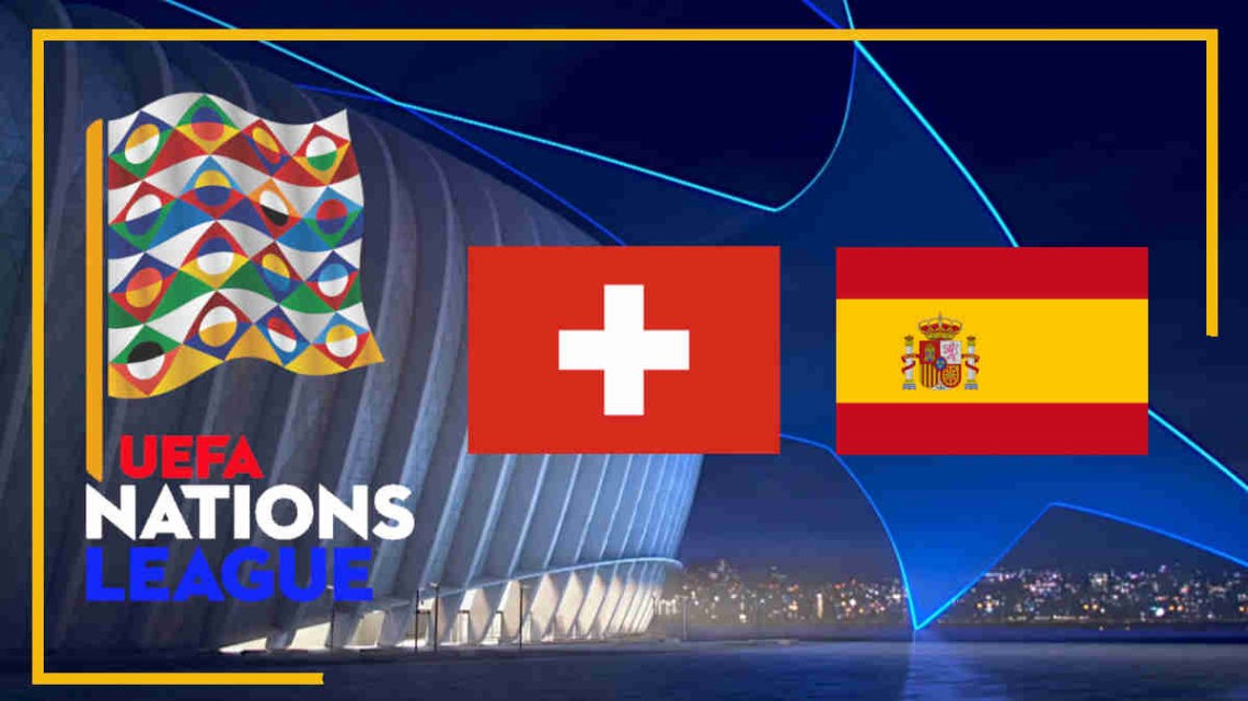 Zwitserland vs Spanje livestream Nations League