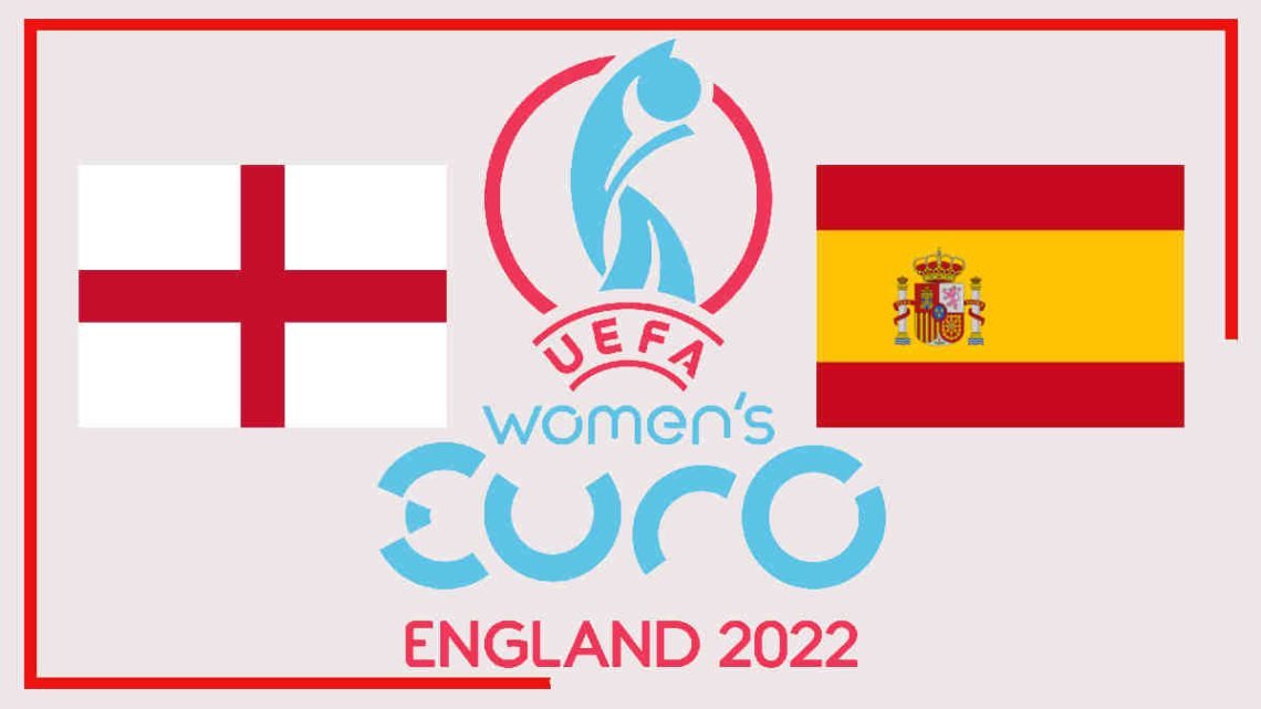 Live Women's Euro Engeland vs Spanje