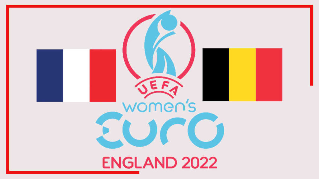 Live Women's Euro Frankrijk vs België