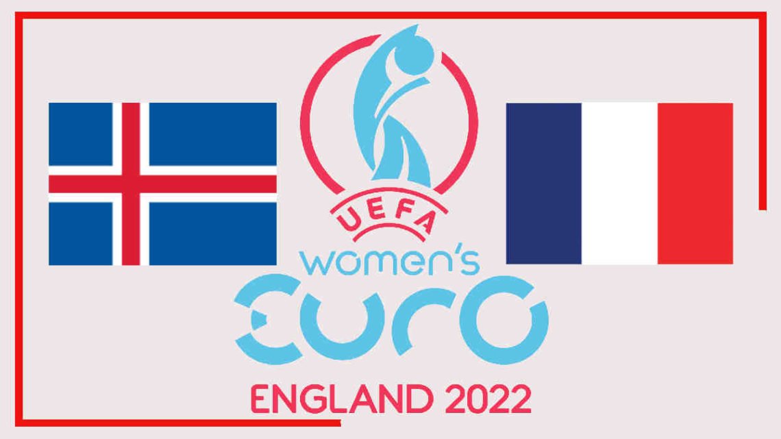 Live Women's Euro IJsland vs Frankrijk
