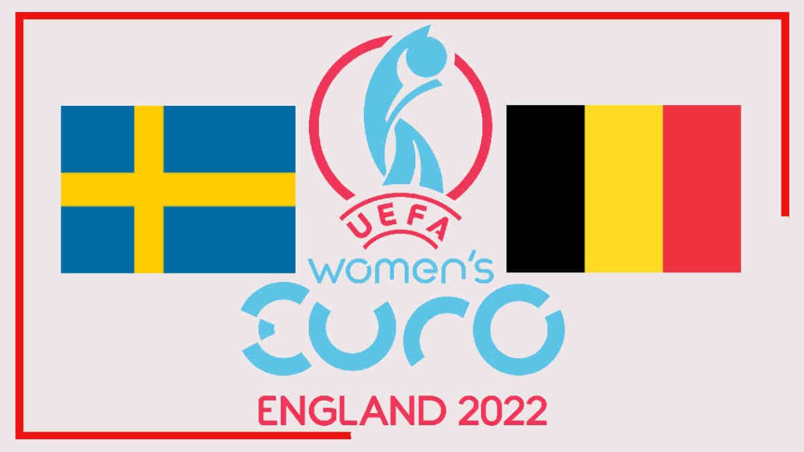 Live Women's Euro Zweden vs België