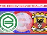 Livestream FC Groningen - Go Ahead Eagles