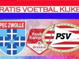 Livestream KKD PEC Zwolle - Jong PSV