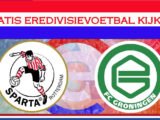 Livestream Sparta Rotterdam - FC Groningen