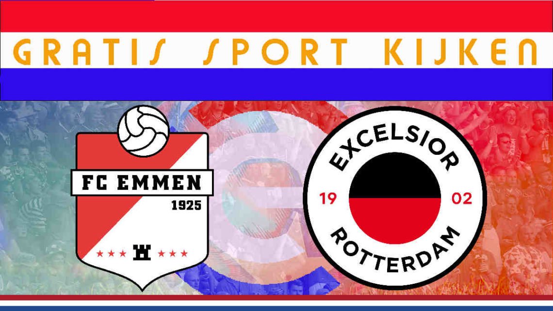 Livestream 16.30 uur: FC Emmen - Excelsior