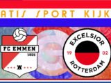 Livestream 16.30 uur: FC Emmen - Excelsior