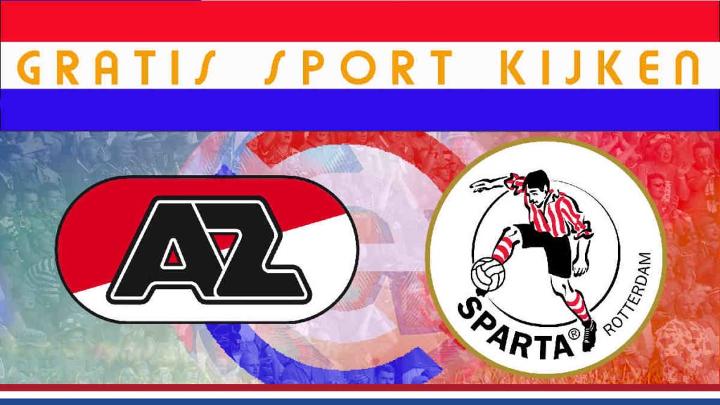 Livestream 20.00 uur AZ - Sparta