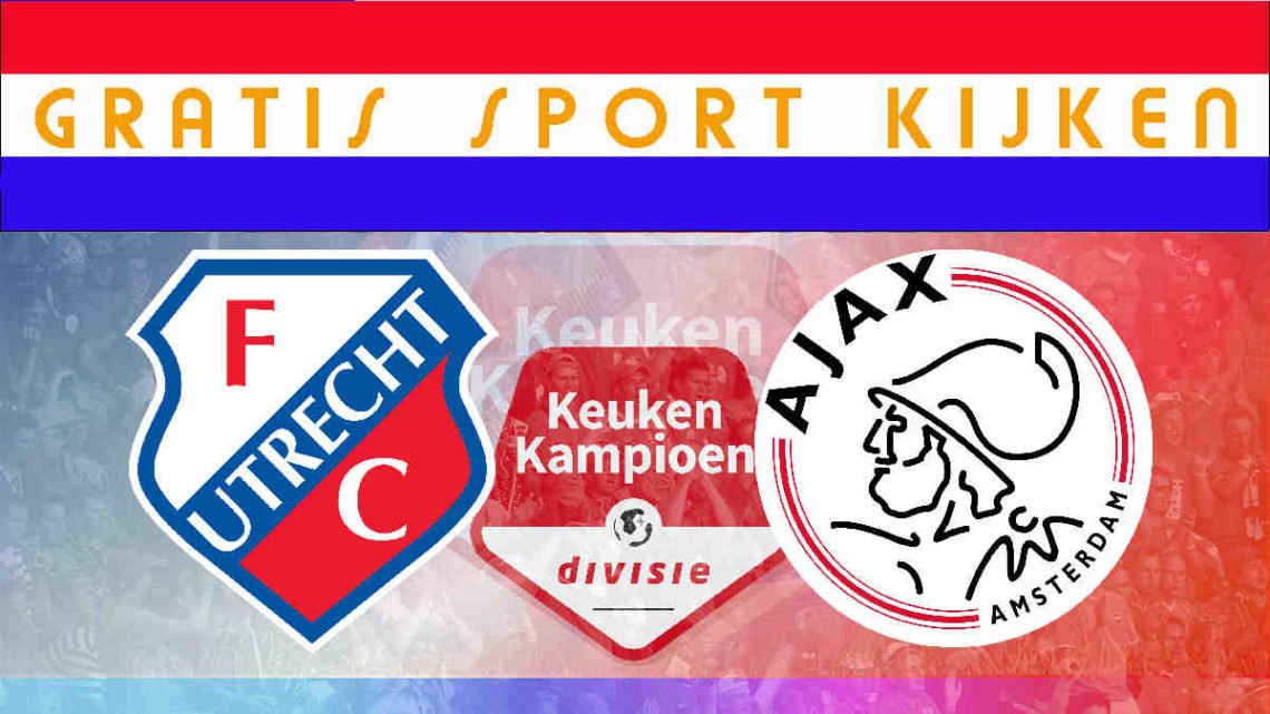 Livestream 20.00 uur: Jong FC Utrecht - Jong Ajax