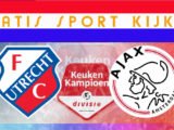 Livestream 20.00 uur: Jong FC Utrecht - Jong Ajax