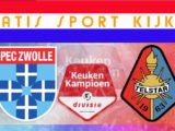 Livestream 20.00 uur: PEC Zwolle - Telstar