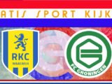 Livestream 18.45 uur: RKC Waalwijk - FC Groningen