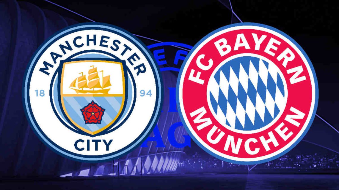 Livestream 21.00 uur Manchester City - Bayern München