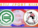 FC Groningen - Sparta 14.30 uur gratis livestream