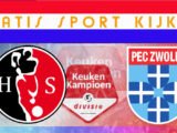 Livestream 20.00 uur: Helmond Sport - PEC Zwolle