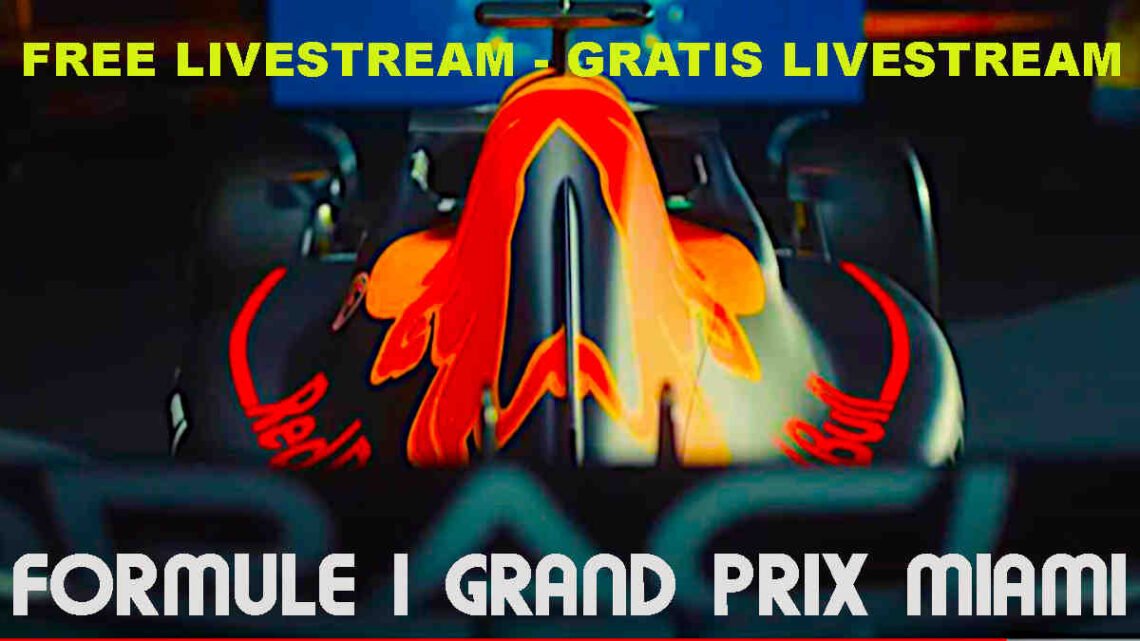 Livestream 21.30 uur: Formule 1 Grand Prix Miami 2023