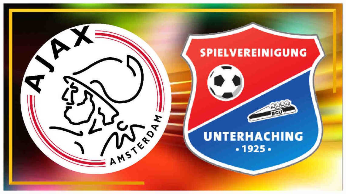 Livestream 17.00 uur: Ajax - Unterhaching