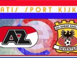 Livestream 14.30 uur | AZ - Go Ahead Eagles