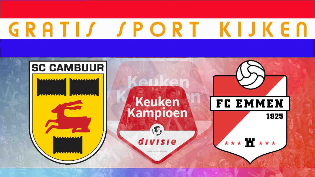 Livestream 20.00 uur | SC Cambuur - FC Emmen