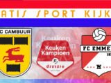 Livestream 20.00 uur | SC Cambuur - FC Emmen