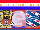 Livestream 18.45 uur | Go Ahead Eagles - SC Heerenveen