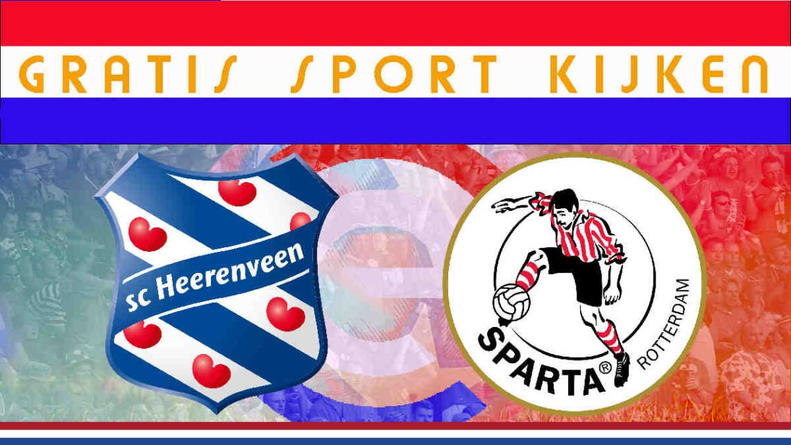 Livestream 16.45 uur | SC Heerenveen - Sparta