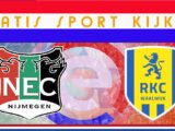 Livestream 18.45 uur | NEC - RKC Waalwijk