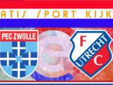 Livestream 12.15 uur | PEC Zwolle - FC Utrecht