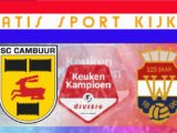 Livestream 16.45u | SC Cambuur - Willem II