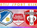 Livestream 20.00u FC Eindhoven - FC Dordrecht