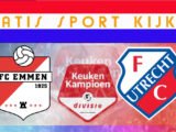 Livestream 20.00u | FC Emmen - Jong FC Utrecht