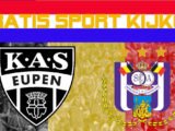 Livestream 16.00u KAS Eupen - Anderlecht