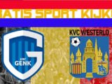 Livestream 16.00u KRC Genk - Westerlo