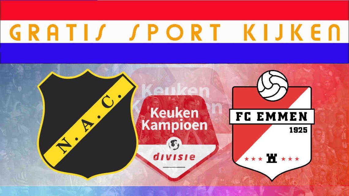 Livestream 20.00u | NAC Breda - FC Emmen