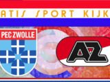 PEC Zwolle v AZ Alkmaar Live