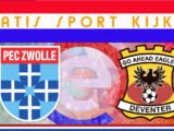 Livestream 12.15u | PEC Zwolle - Go Ahead Eagles