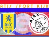 Livestream 20.00u: RKC Waalwijk - Ajax