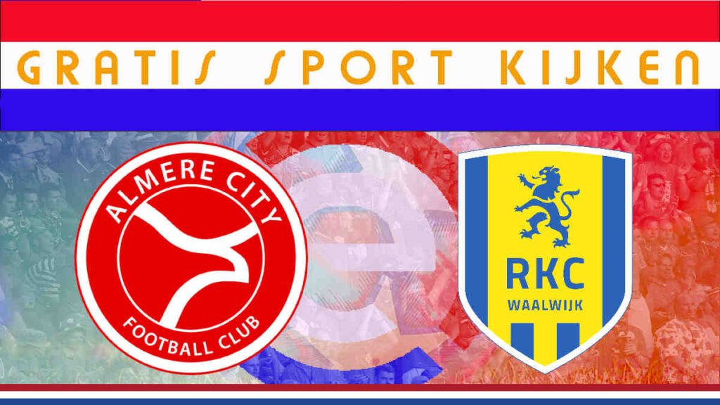 Livestream 18.45u: Almere City FC - RKC Waalwijk