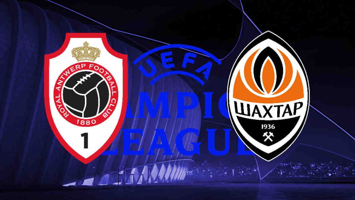 Livestream 18.45 uur: Antwerp - Shakhtar Donetsk