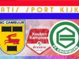 Livestream 12.15 uur: SC Cambuur vs FC Groningen