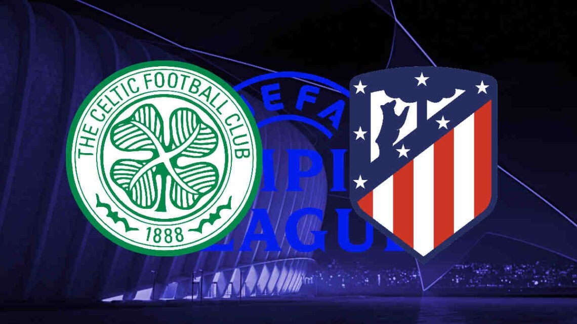 Livestream 21.00 uur: Celtic - Atlético Madrid