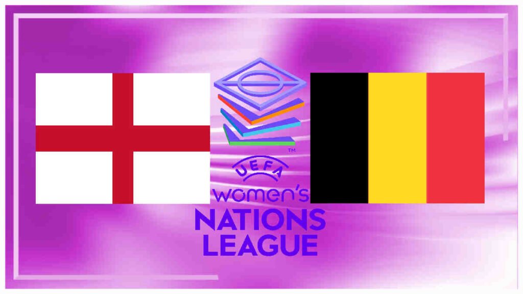 Engeland vs België Women's Nation League