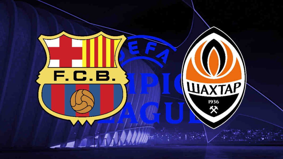 Livestream 18.45 uur: FC Barcelona - Shakhtar Donetsk