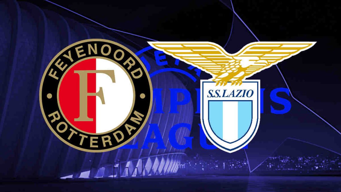 Livestream 18.45 uur: Feyenoord - SS Lazio