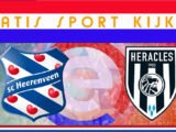 Livestream 18.45 uur: sc Heerenveen vs Heracles Almelo