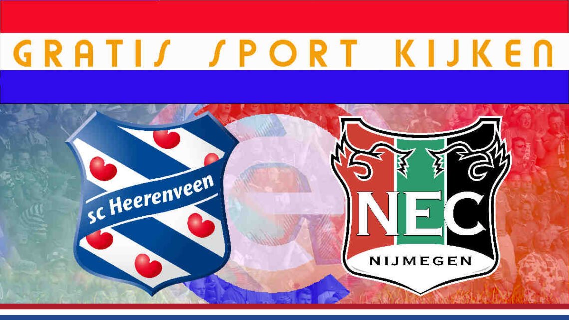 Livestream 16.30u: SC Heerenveen - NEC