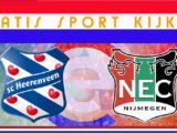 Livestream 16.30u: SC Heerenveen - NEC