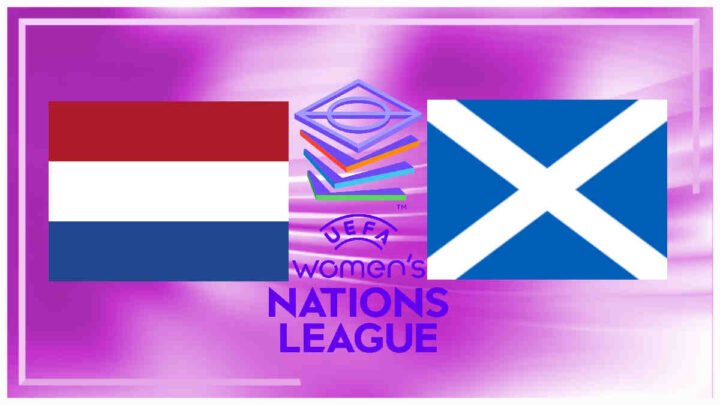 Nederland vs Schotland Women's Nation League