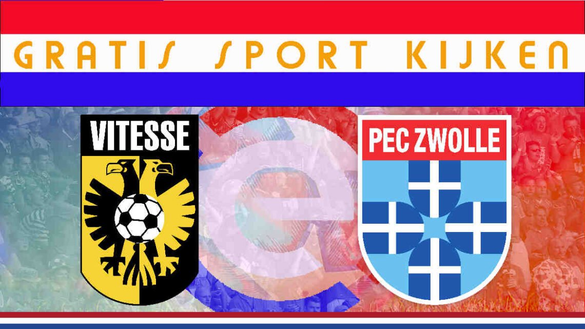 Livestream 20.00 uur: Vitesse vs PEC Zwolle