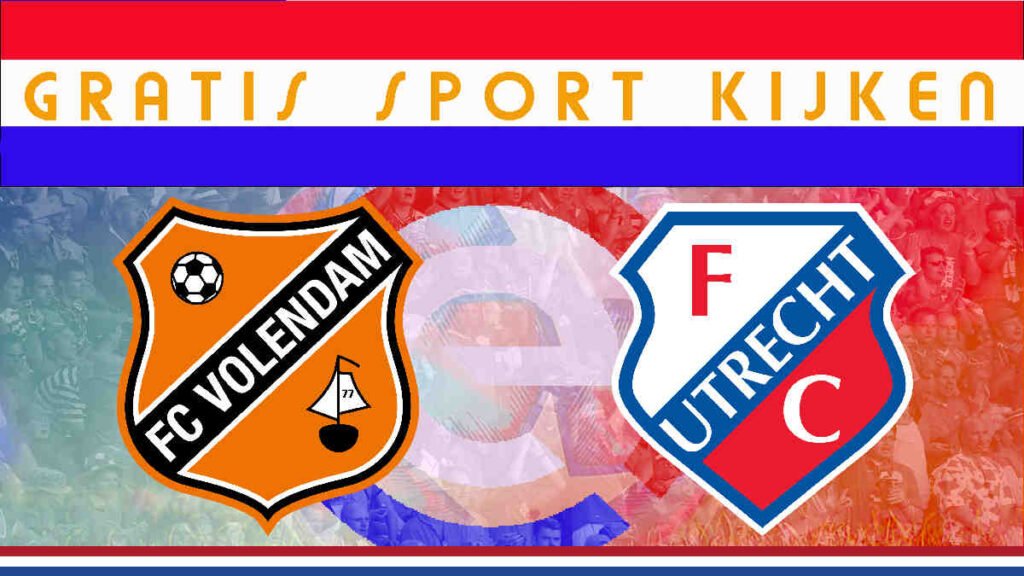 Livestream 20.00u: FC Volendam - FC Utrecht