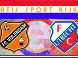 Livestream 20.00u: FC Volendam - FC Utrecht